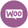 woo commerce logo in purple