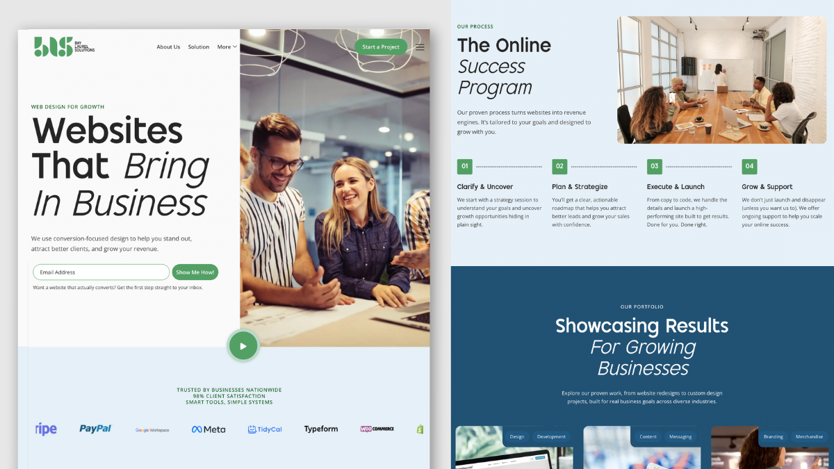 Bay Laurel Solutions logo